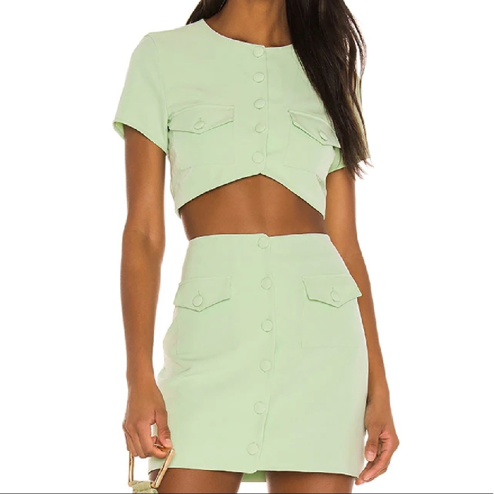 SONG OF STYLE GALA MINI SKIRT & TOP SET